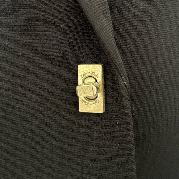 Calvin Klein Single Button Blazer / 6P / Navy - Picture 7 of 7